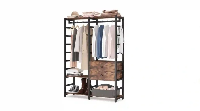 Maximize Storage Space With Tribesigns Free-Standing Closet Organizer