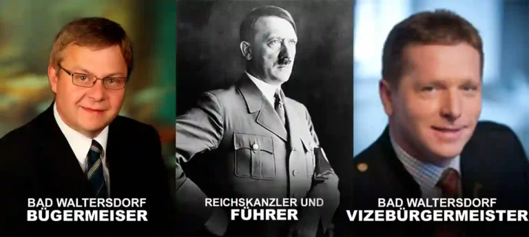 Famous people of Austria: Josef Hauptmann, Adolf Hitler,  Alois Rath